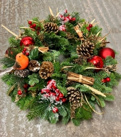 Christmas Remembrance Grave Wreath