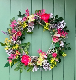 Vibrant Spring Wreath