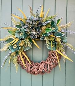 Lemon and Lime Wreath