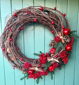 Luxury Berry Twig Wreath